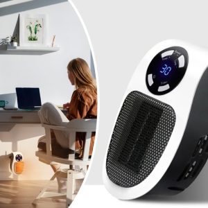 Портативный обогреватель 500W, Portable Heater с дисплеем / Настенный электрообогреватель