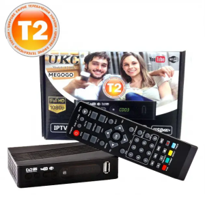 Приставка тюнер T2 UKC T2-0967 с поддержкой wi-fi адаптера 5-12v — фото 2