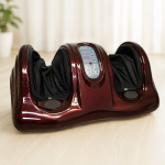 Роликовый массажер для стоп ног с пультом / Foot Massager с компрессионным массажем / Массажер 5 режимов массажа — фото 4