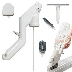 Щетка для уборки всех поверхностей 4в1 Water Spray Cleaning Kits эффективно и тщательно удаляет загрязнение, не оставляя царапин и не повреждая поверхности — фото 2