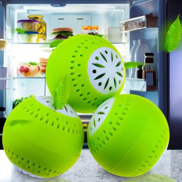 Шарики в холодильник 3 шт для удаления запаха Fridge Balls