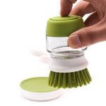 Щетка для мытья посуды с дозатором для моющего средства Soap Brush — фото 3