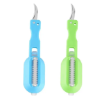 Рыбочистка Нож скребок для чистки рыбы Fish Scales Wiper Cleaning — фото 5