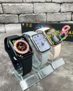 Смарт часы 8 серии Smart Watch GS8 Мах 45mm украинское меню с функцией звонка безрамочный дисплей — фото 2