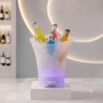 Светящееся ведро для льда 5л / Ведро с Bluetooth и подсветкой / Bucket Light