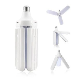 Светодиодная лампа Fan Blade Led 45W E27 тройная в форме вентилятора — фото 2