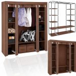 Тканевой шкаф HCX Storage Wardrobe 88130 Коричневый — фото 2