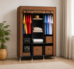 Тканевой шкаф HCX Storage Wardrobe 88130 Коричневый