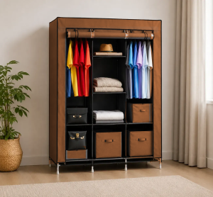 Тканевой шкаф HCX Storage Wardrobe 88130 Коричневый