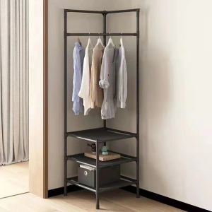 Угловая вешалка в прихожую с подставкой для обуви Corner coat rack — фото 2