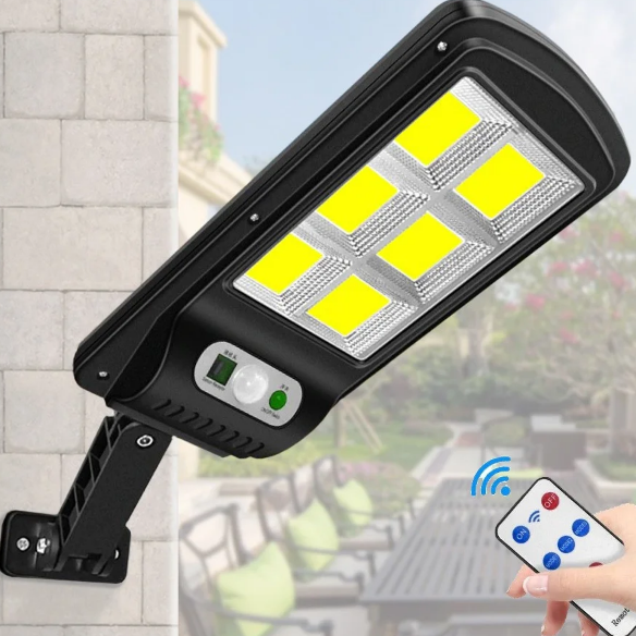 Уличный фонарь на столб solar street light BL BK120-6COB Уличный фонарь на столб solar street light BL BK120-6COB