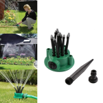 Умная система полива Multifunctional Water Sprinkler распылитель дождеватель для полива газона на 360 градусов — фото 7