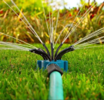 Умная система полива Multifunctional Water Sprinkler распылитель дождеватель для полива газона на 360 градусов — фото 9