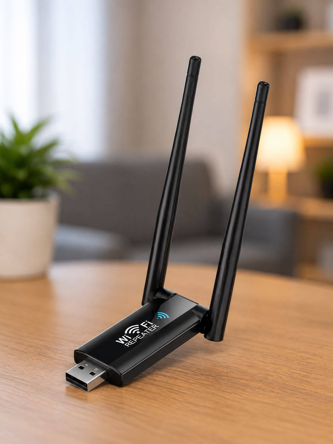 usb-wi-fi-repyter-dvukhantennyi-retransliator-wi-fi-usylytel-wi-fi-syhnala-83688070278922_bb8f13c8f9 USB Wi-Fi репитер / Двухантенный ретранслятор Wi-Fi / Усилитель Wi-Fi сигнала - Зображення 1