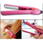 Утюжок мини для волос дорожный (керамический) Mini Straighter — фото 4