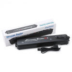 Вакууматор Vacuum Sealer вакуумный упаковщик для еды, бытовой вакууматор черный — фото 2