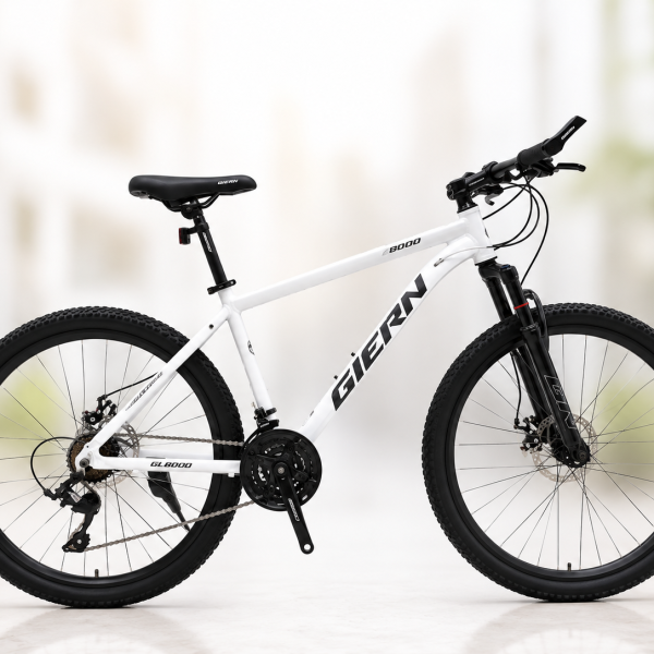 Велосипед GIEREN 8000 R29 Белый / Велосипед спортивный 24 скорости