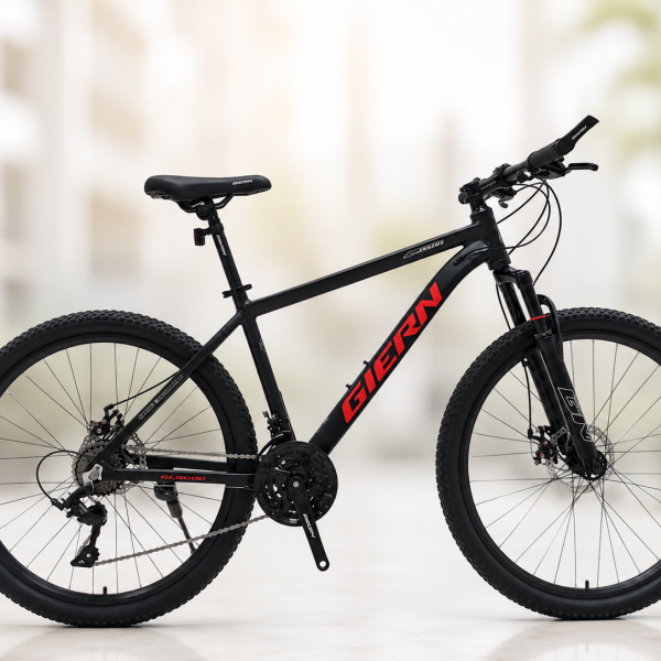 Велосипед GIEREN 8000 R29 Черный / Велосипед спортивный 24 скорости