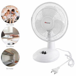 Вентилятор DOMOTEC MS-1624 White / Настольный вентилятор 2 скорости 23 Вт — фото 2