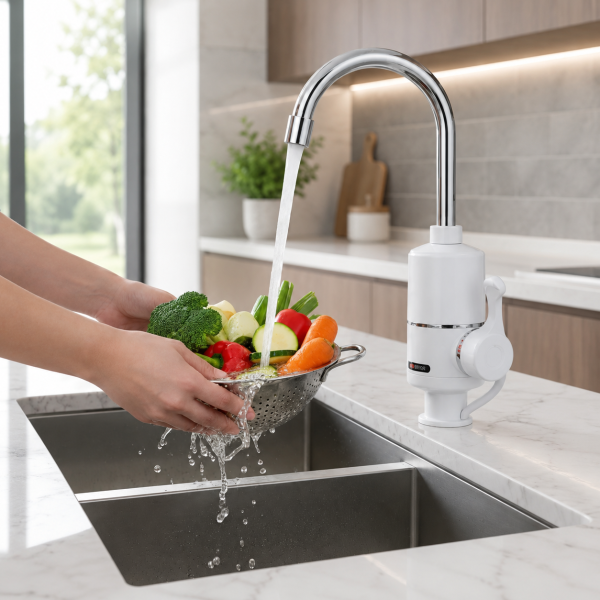Водонагреватель Delimano WATER HEATER RX-004 / Кран-водонагреватель на нижнее подключение