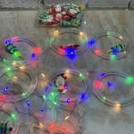 Xmas штора Кольца с фигурами 3m*70cm 110L M Мультицветная — фото 2