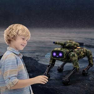 Интерактивный робот-пес, стреляющий шариками орбиз UFT Smart Dog MECH GUARDIAN — фото 2