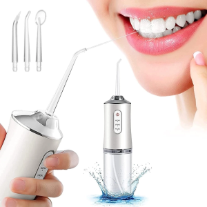 Ирригатор портативный Oral Irrigator 3 режима работы, 2 насадки — фото 2