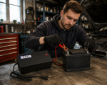 Зарядное устройство BATTERY CHARGER 5A MA-1205 / Зарядное устройство для аккумулятора автомобильного UKC MA-1205 12V 5A — фото 2